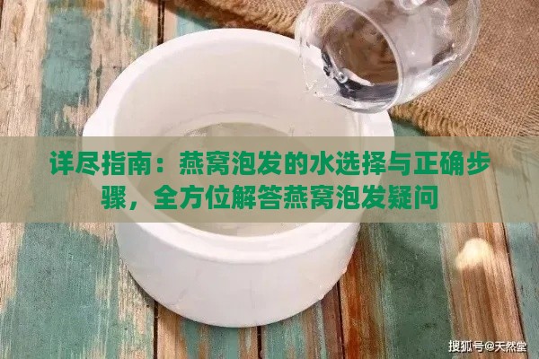 详尽指南：燕窝泡发的水选择与正确步骤，全方位解答燕窝泡发疑问