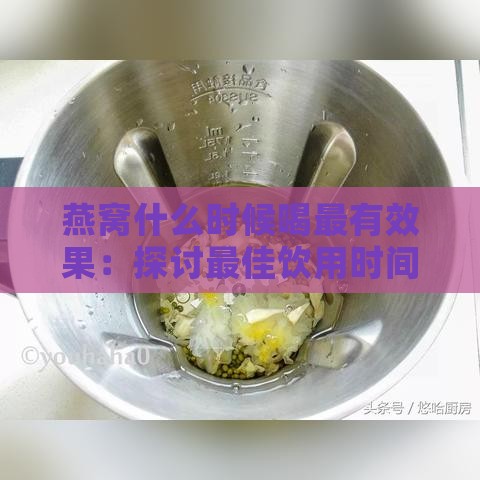 燕窝什么时候喝最有效果：探讨更佳饮用时间与效果关联