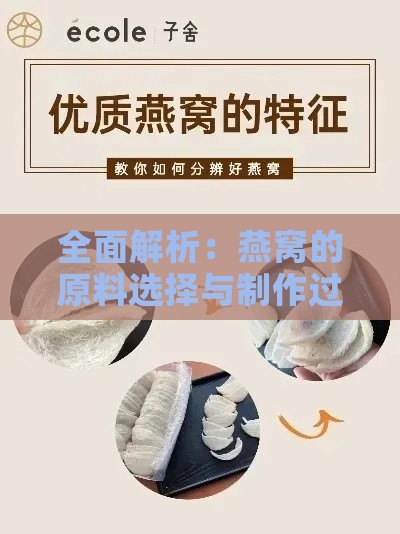 全面解析：燕窝的原料选择与制作过程揭秘