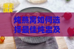 炖燕窝如何选择更佳炖盅及适用锅具：全面指南与推荐