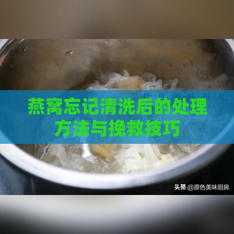 燕窝忘记清洗后的处理方法与挽救技巧