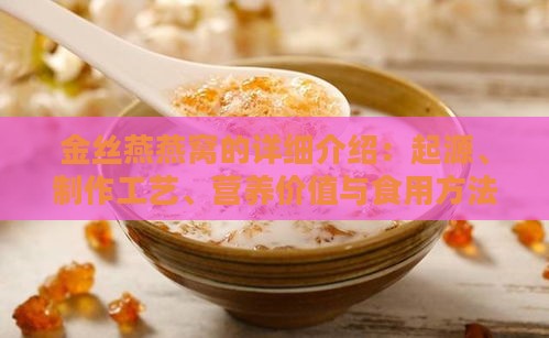 金丝燕燕窝的详细介绍：起源、制作工艺、营养价值与食用方法