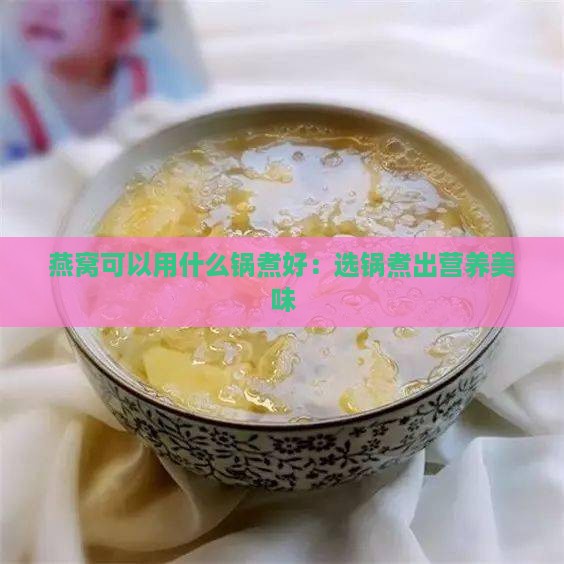 燕窝可以用什么锅煮好：选锅煮出营养美味