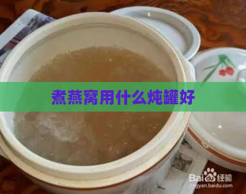 煮燕窝用什么炖罐好