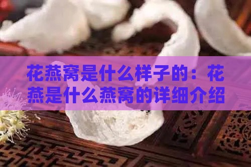 花燕窝是什么样子的：花燕是什么燕窝的详细介绍