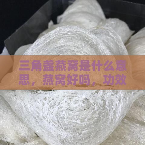 三角盏燕窝是什么意思，燕窝好吗，功效与价格解析