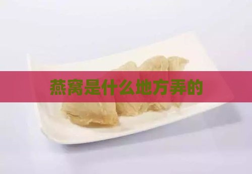 燕窝是什么地方弄的