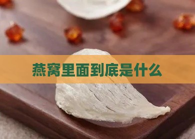 燕窝里面到底是什么