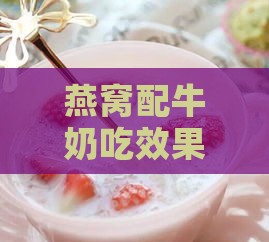 燕窝配牛奶吃效果好吗：女性如何搭配牛奶食用燕窝？