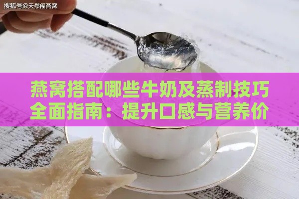 燕窝搭配哪些牛奶及蒸制技巧全面指南：提升口感与营养价值的秘诀