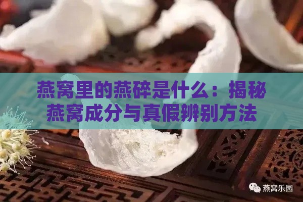 燕窝里的燕碎是什么：揭秘燕窝成分与真假辨别方法