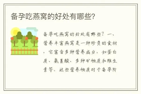 燕窝：备孕、怀孕全程食用指南及效果分析