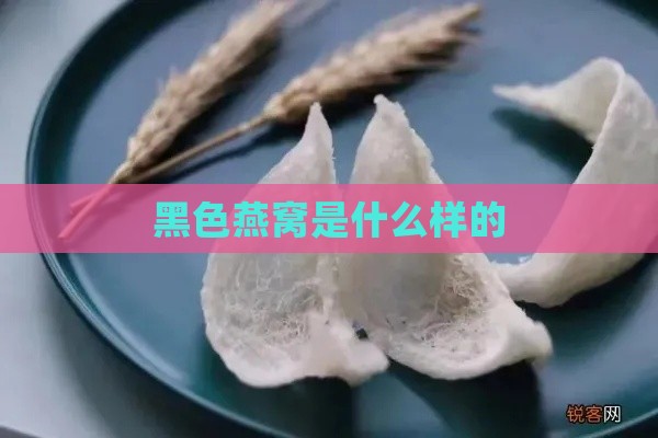 黑色燕窝是什么样的