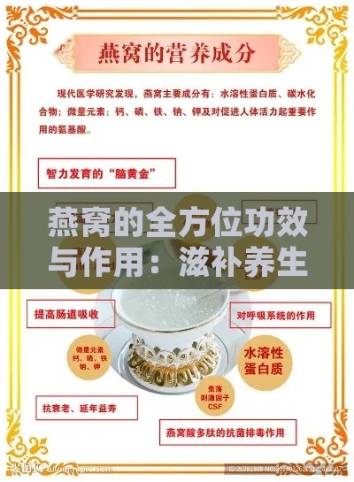 燕窝的全方位功效与作用：滋补养生、美容养颜及健康益处解析