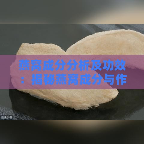 燕窝成分分析及功效：揭秘燕窝成分与作用机理