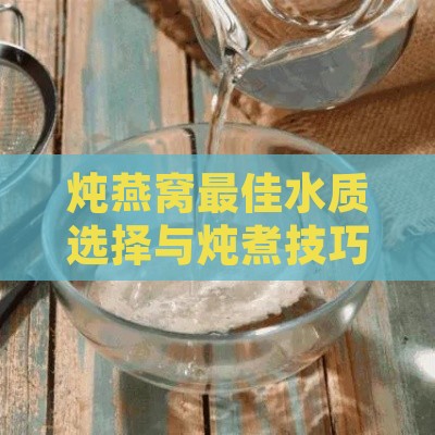 炖燕窝更佳水质选择与炖煮技巧详解：全方位解答炖燕窝水质相关问题