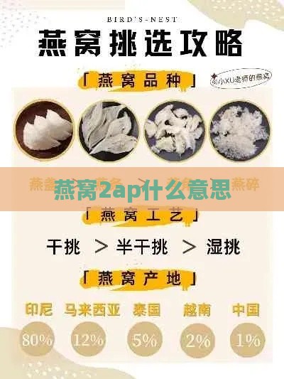 燕窝2ap什么意思