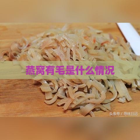 燕窝有毛是什么情况