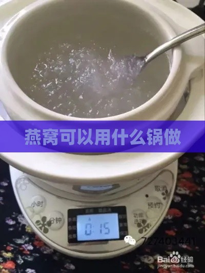 燕窝可以用什么锅做