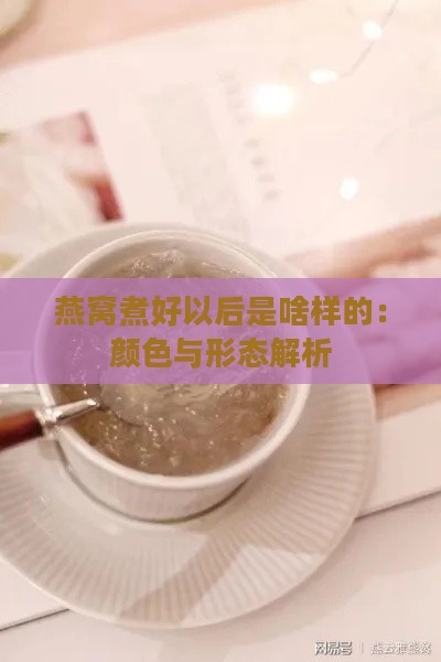 燕窝煮好以后是啥样的：颜色与形态解析