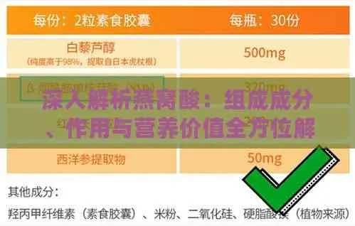 燕窝中各类酸成分解析：揭秘哪种氨基酸及有机酸含量更高