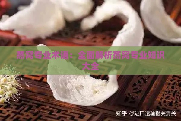 燕窝专业术语：全面解析燕窝专业知识大全