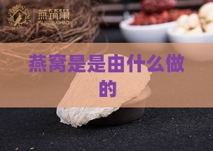 燕窝是是由什么做的