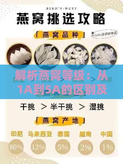 解析燕窝等级：从1A到5A的区别及珍宝燕窝的特色比较