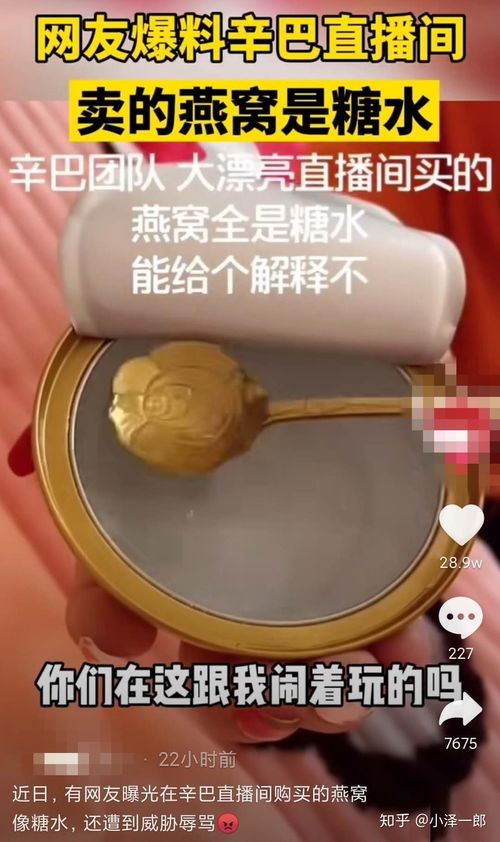 辛巴燕窝是什么做的