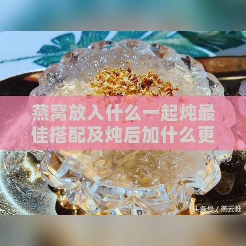 燕窝放入什么一起炖更佳搭配及炖后加什么更美味