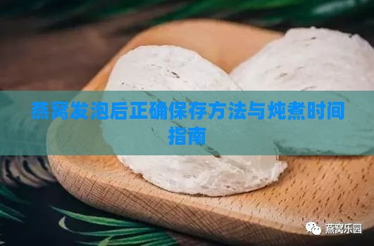 燕窝发泡后正确保存方法与炖煮时间指南