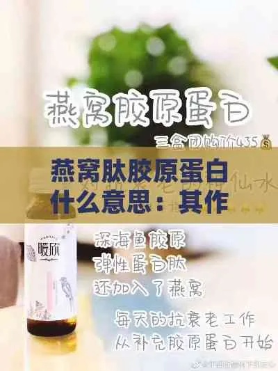 燕窝胜肽是什么意思