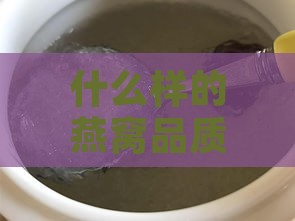 什么样的燕窝品质好且性价比高？