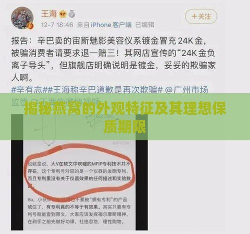 揭秘燕窝的外观特征及其理想保质期限