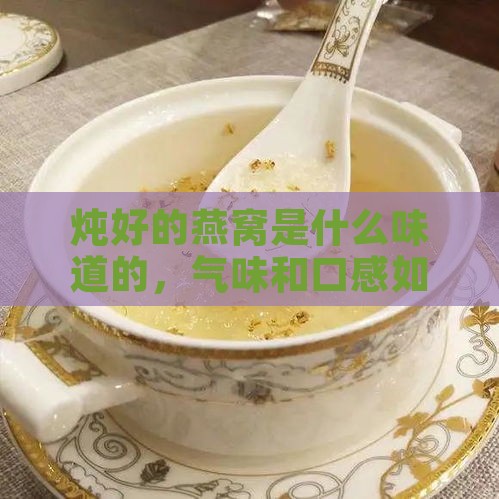 炖好的燕窝是什么味道的，气味和口感如何，炖出来样子怎样