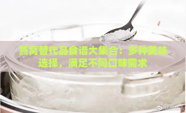 燕窝替代品食谱大     ：多种美味选择，满足不同口味需求