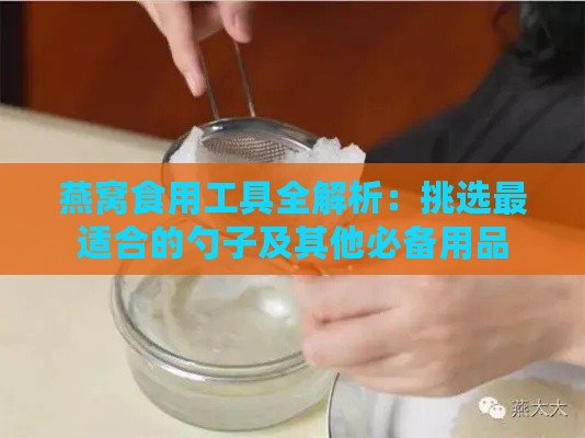 燕窝食用工具全解析：挑选最适合的勺子及其他必备用品