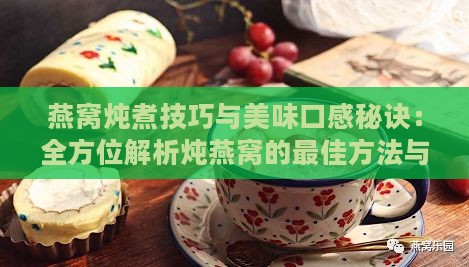 燕窝炖煮技巧与美味口感秘诀：全方位解析炖燕窝的更佳方法与搭配