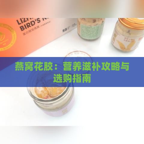 燕窝花胶：营养滋补攻略与选购指南