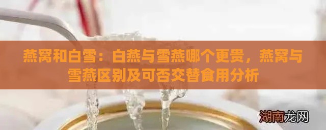 燕窝和白雪：白燕与雪燕哪个更贵，燕窝与雪燕区别及可否交替食用分析