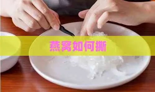 燕窝的正确撕法与处理技巧：全面指南解析如何撕成理想状态