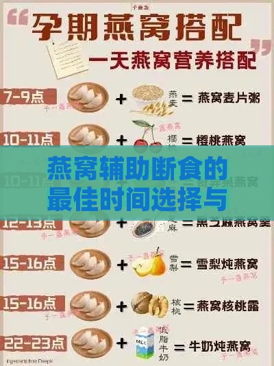 燕窝辅助断食的更佳时间选择与全面指导