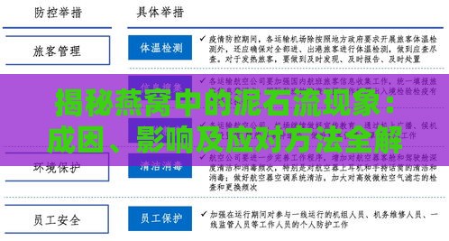 揭秘燕窝中的泥石流现象：成因、影响及应对方法全解析