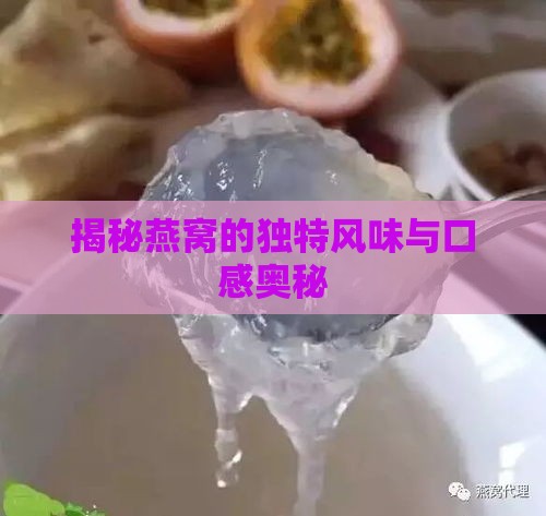 揭秘燕窝的独特风味与口感奥秘