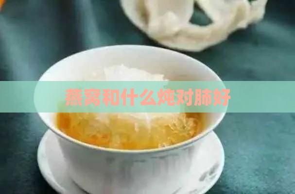 燕窝和什么炖对肺好