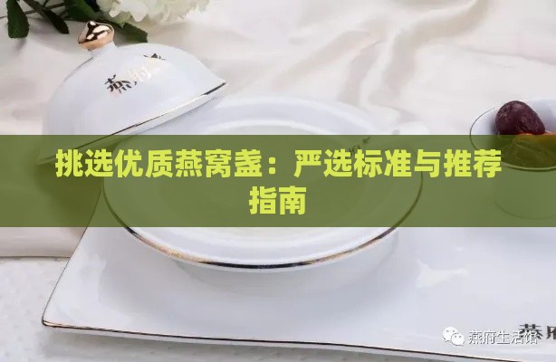 挑选优质燕窝盏：严选标准与推荐指南