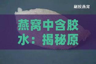 燕窝中含胶水：揭秘原因、鉴别方法及食用安全性分析