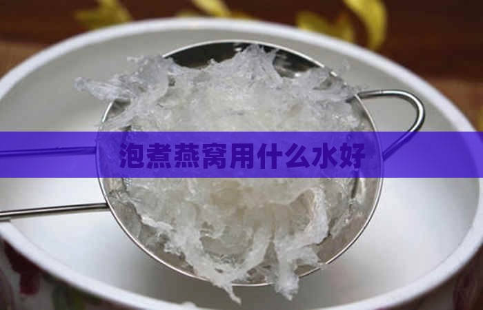 泡煮燕窝用什么水好