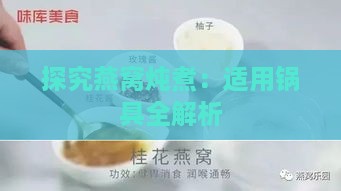 探究燕窝炖煮：适用锅具全解析