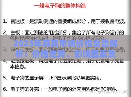 2023年燕窝市场价格全景解析：价格走势、影响因素及购买指南